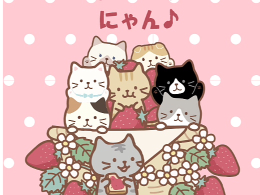 可爱猫猫手机壁纸