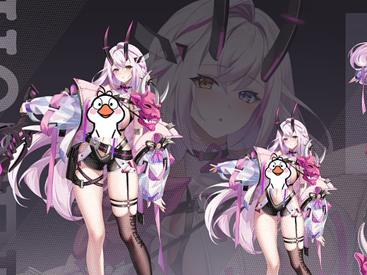 赛博朋克风oc