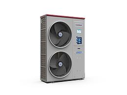 哈思直流變頻采暖熱泵產(chǎn)品圖渲染