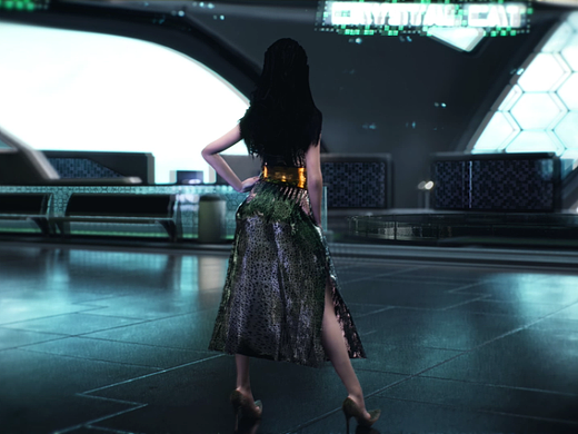 虚拟偶像角色走秀开场+实时动捕+实时渲染合成