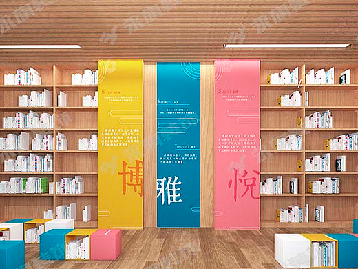 郑州学校空间设计塑造学校读书空间