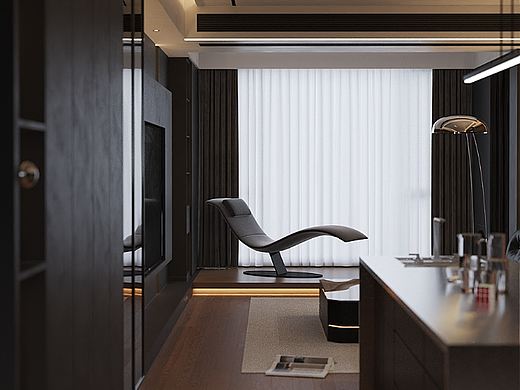 「室内表现进阶训练营」第二期 暗黑风客餐厅（个人主页-ZNjUzMTg4OTI=） - 建筑设计 - 站酷设计师效果图明灯丨老严原创素材 - 站酷ZCOOL