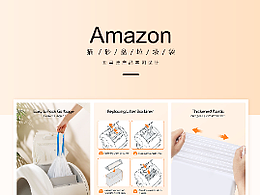  亚马逊电商设计-猫砂盆垃圾袋