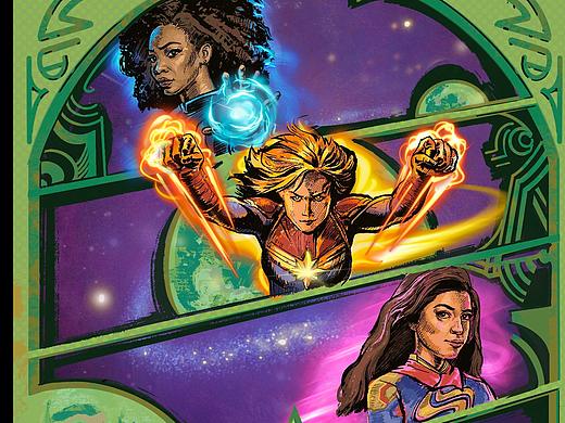 原创漫威电影《惊奇队长2》概念海报