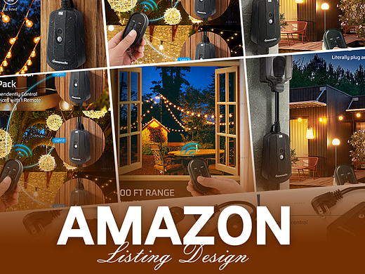灯具-亚马逊Amazon案例