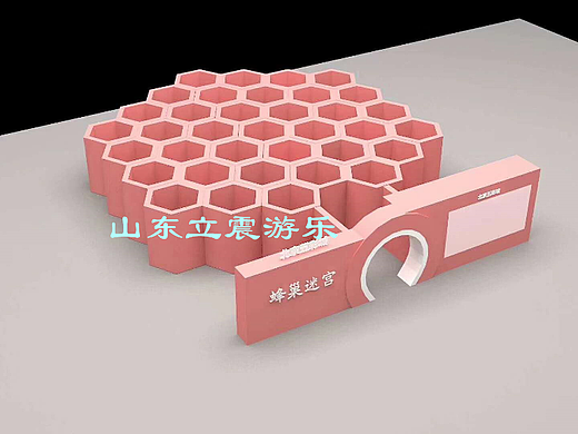 景区游乐互动道具110平蜂巢迷宫出租，出售