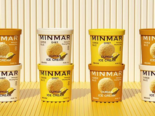 ResauceDesign视觉设计：MINMAR 天生不冰冷的冰激凌