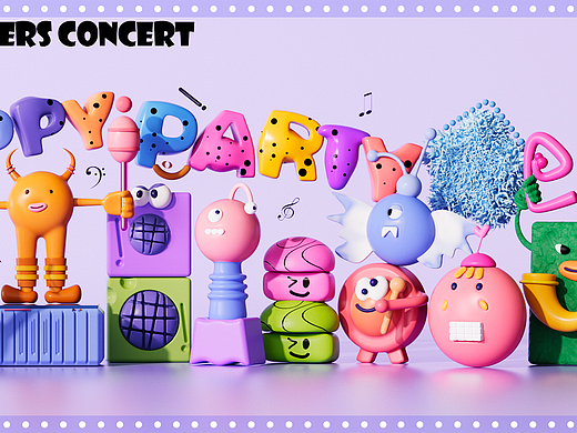 LITTLE MONSTERS CONCERT 小怪兽们的音乐会