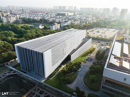 建筑摄影-上海市嘉定区档案馆新馆