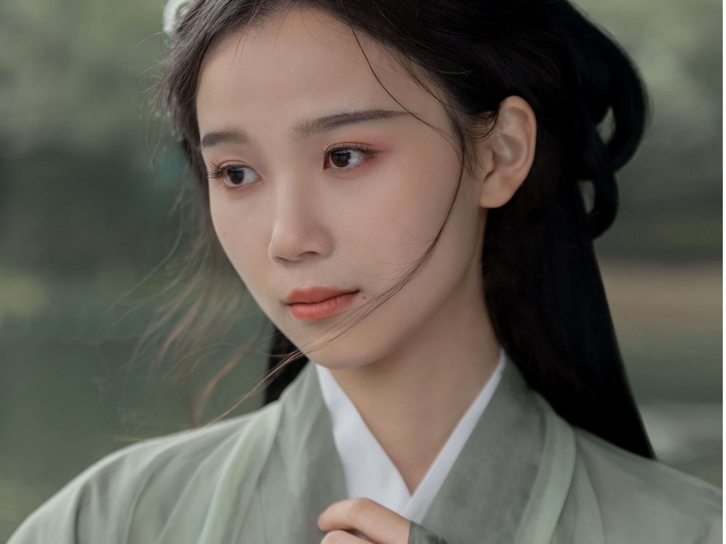 清冷风汉服写真