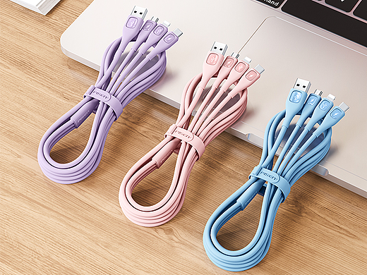 糖果系列三合一数据线详情页