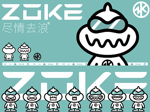 ZOKE大白|泳装品牌IP设计案例分享