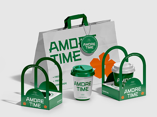 AMORETIME饮品店品牌全案设计