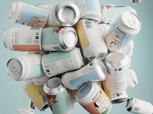 C4D柔体模拟小练习