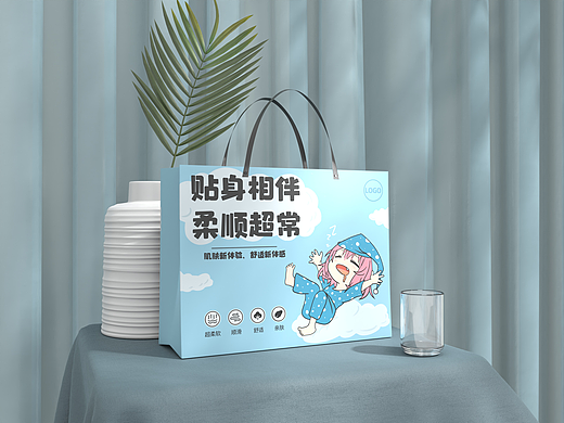 二次元睡衣包装设计