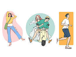 这一年画的一些速写