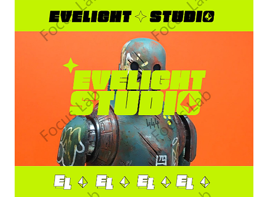 【Logo视觉风格设计】 Evelight潮流Studio