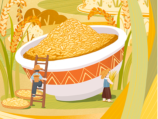 扁平海報(bào)設(shè)計(jì)｜季節(jié)的顏色（個(gè)人主頁(yè)-ZNjYyNTA5Njg=） - 商業(yè)插畫 - 站酷設(shè)計(jì)師CHA茶玖原創(chuàng)素材 - 站酷ZCOOL