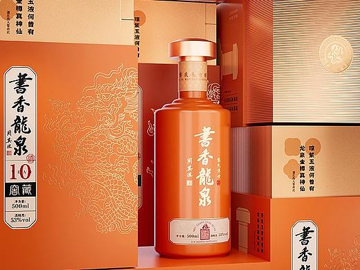 书香龙泉酱香型白酒包装