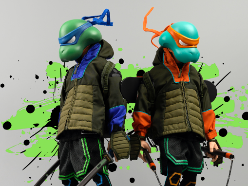 TMNT - 李奧納多 & 米開朗基羅