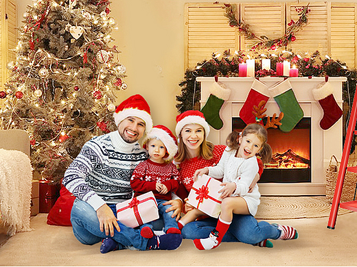 旗舰店圣诞页面