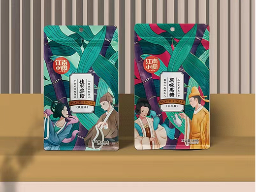江南小调-黑糖 昆曲 包装设计