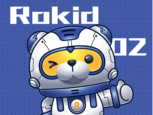Rokid 2022 IP设计大赛-优秀奖（个人主页-ZNTkxNDEwODg=） - IP形象 - 站酷设计师田大鹿原创素材 - 站酷ZCOOL