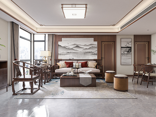 分享一个新中式