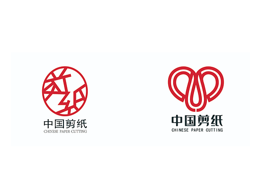 中国剪纸标志设计