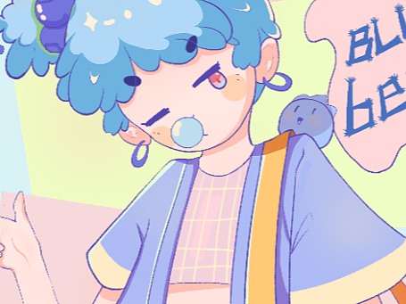 蓝莓泡泡（个人主页-ZNjUzMzYyOTY=） - 创作习作 - 站酷设计师赋岭原创素材 - 站酷ZCOOL