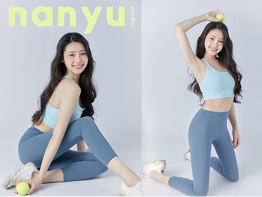 健身服女孩