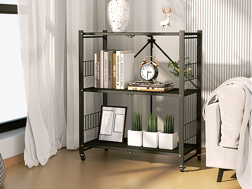 折叠货架建模场景渲染