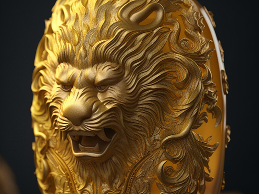 文創(chuàng)白酒包裝--雄獅（個(gè)人主頁-ZNjYxMzU0NzY=） - 包裝 - 站酷設(shè)計(jì)師真象哥原創(chuàng)素材 - 站酷ZCOOL