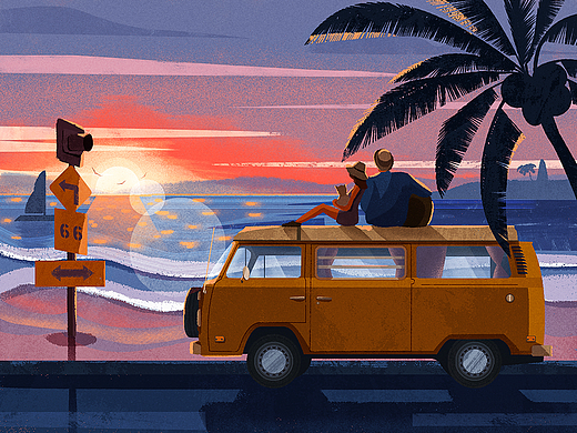 公路旅行-情侣系列