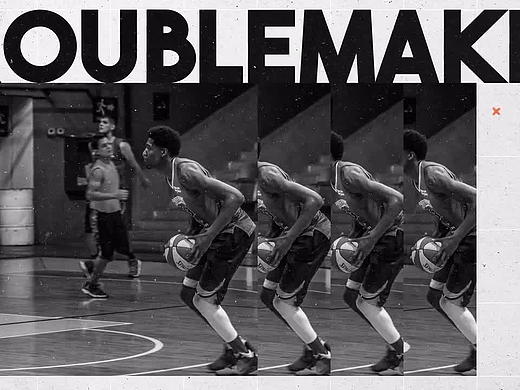 AE模板|篮球运动比赛卡通图标人物展示活动快剪宣传片