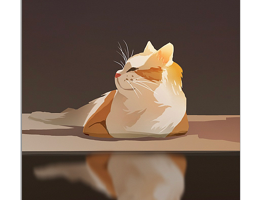 猫（个人主页-ZNjI0NDY5MDA=） - 创作习作 - 站酷设计师___lalala原创素材 - 站酷ZCOOL