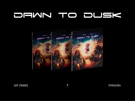 张艺兴《Dawn to Dusk》| 黑胶专辑设计 