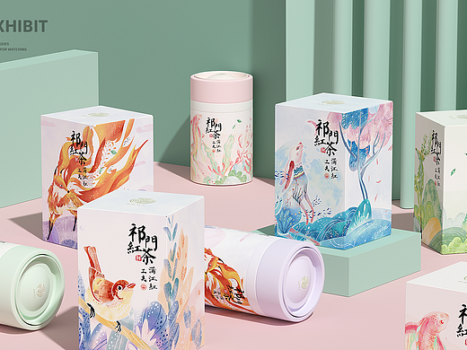 【祁门红茶】茶包装|工夫茶|香螺茶|毛峰茶|金针茶