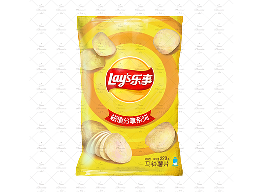 手绘乐事薯片（个人主页-ZNTk3MzcxMDA=） - 绘画 - 站酷设计师ZeroPhoenixArt原创素材 - 站酷ZCOOL