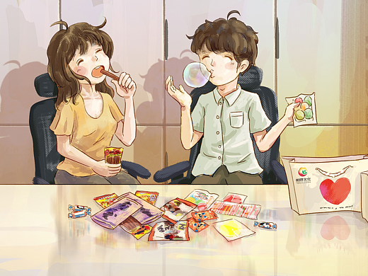 六一快乐（个人主页-ZNTk4NzQyMjQ=） - 商业插画 - 站酷设计师佛系修仙原创素材 - 站酷ZCOOL