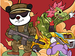 潮流插画-抗疫情