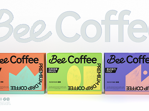 BeeCoffee | 挂耳咖啡包装设计