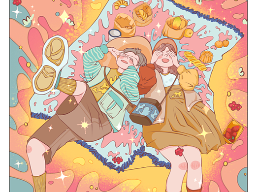 春游（个人主页-ZNjQxMTk3ODA=） - 创作习作 - 站酷设计师xxxxxxzy11原创素材 - 站酷ZCOOL