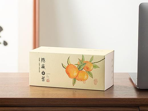 陈皮白茶商业摄影