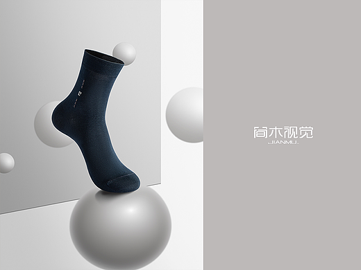 男士袜子摄影丨皮尔卡丹 × 简木视觉 内裤秋裤内衣拍摄