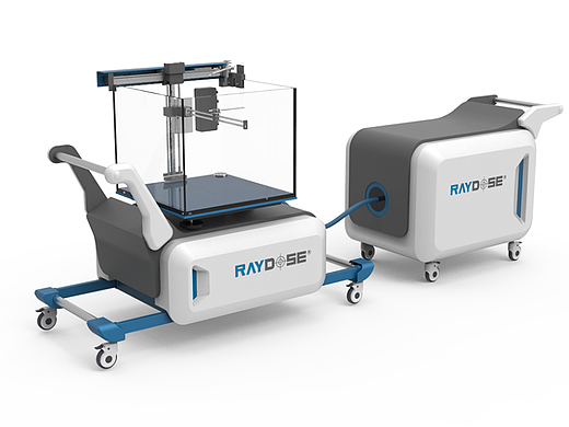 创物道设计的医疗器械奥方美容仪，激光扫描水箱等产品