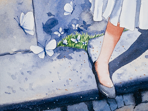 不是每一朵花的来生都可以化作蝴蝶🦋