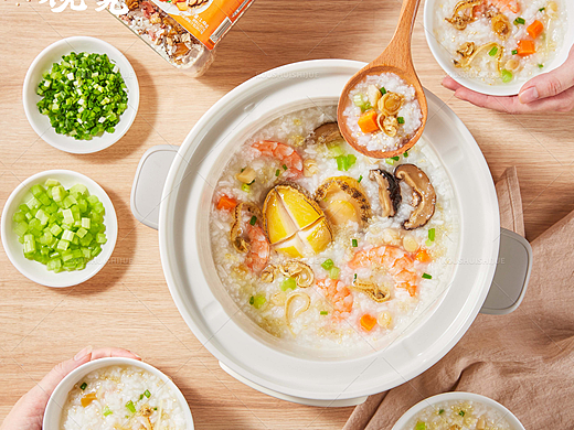 电商海鲜粥视频 | 吴喵喵 X 口水视觉