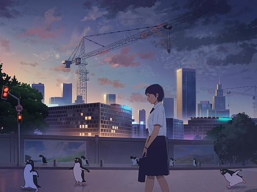 企鹅公路