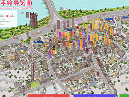 近期手绘地图作品